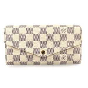 🎞️ Louis Vuitton 🎞️ Damier Azur Canvas Sarah Wallet
